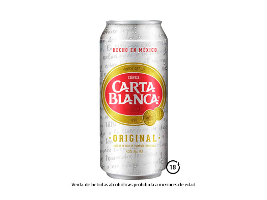 Carta Blanca Laton 473ml