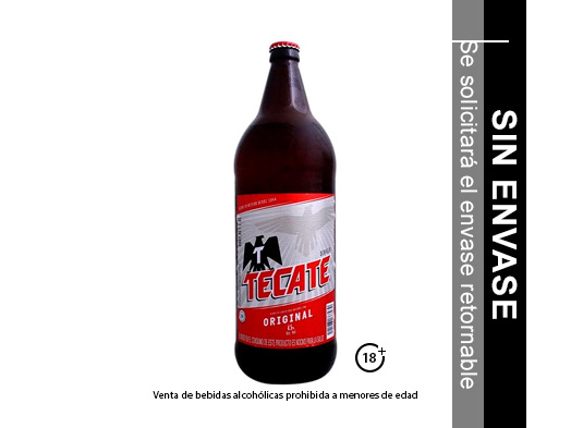 Tecate Caguamon 1.2L (Retornable)