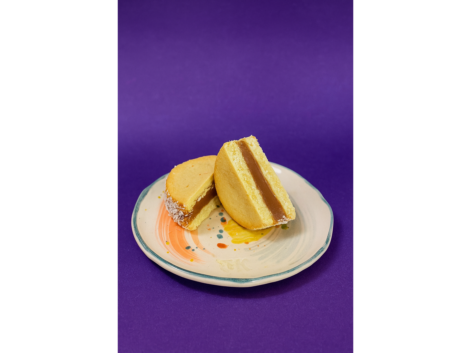 Alfajores Low carb tipo maicena