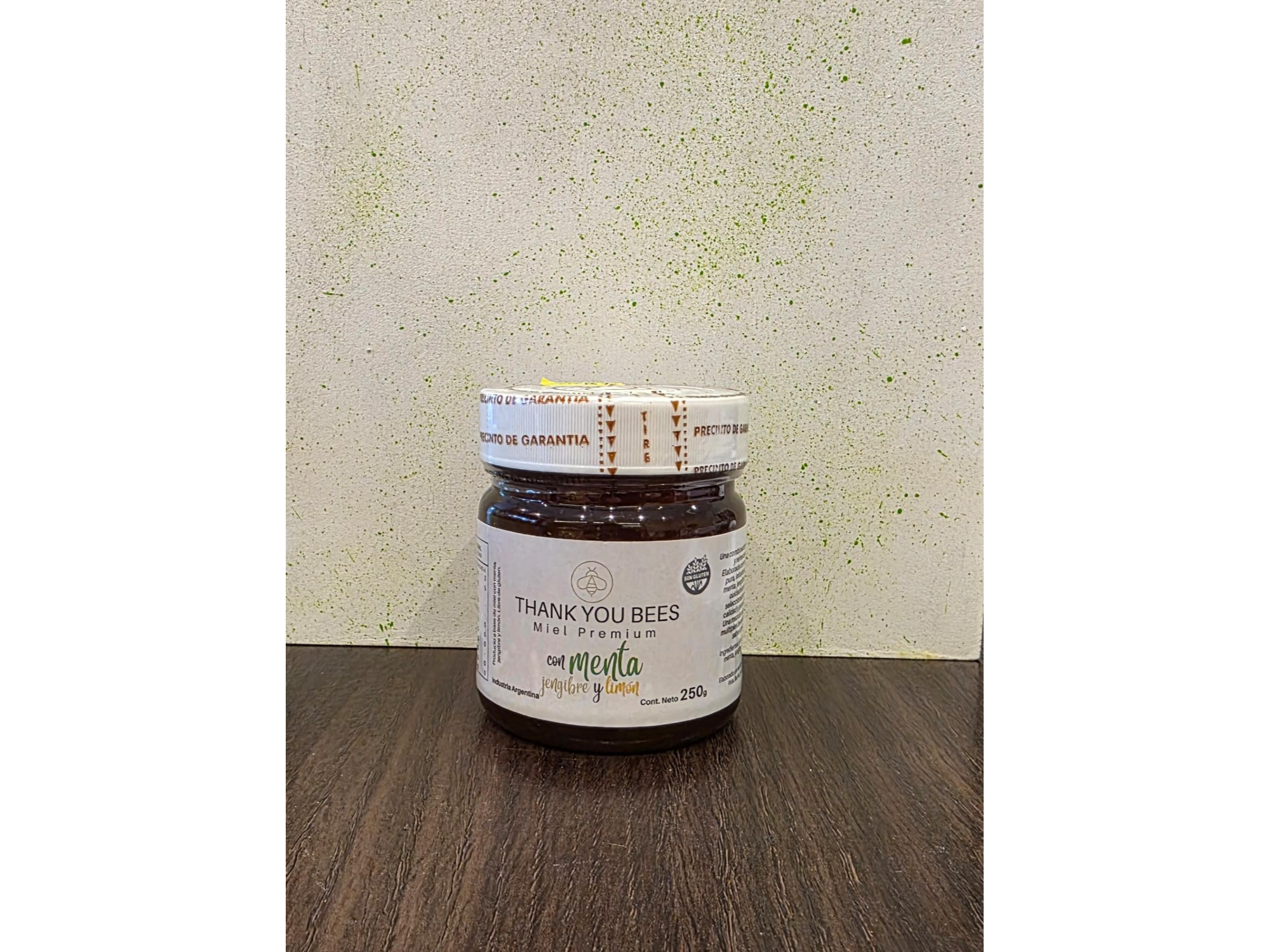 MIEL CON MENTA JENGIBRE Y LIMON X 250G
