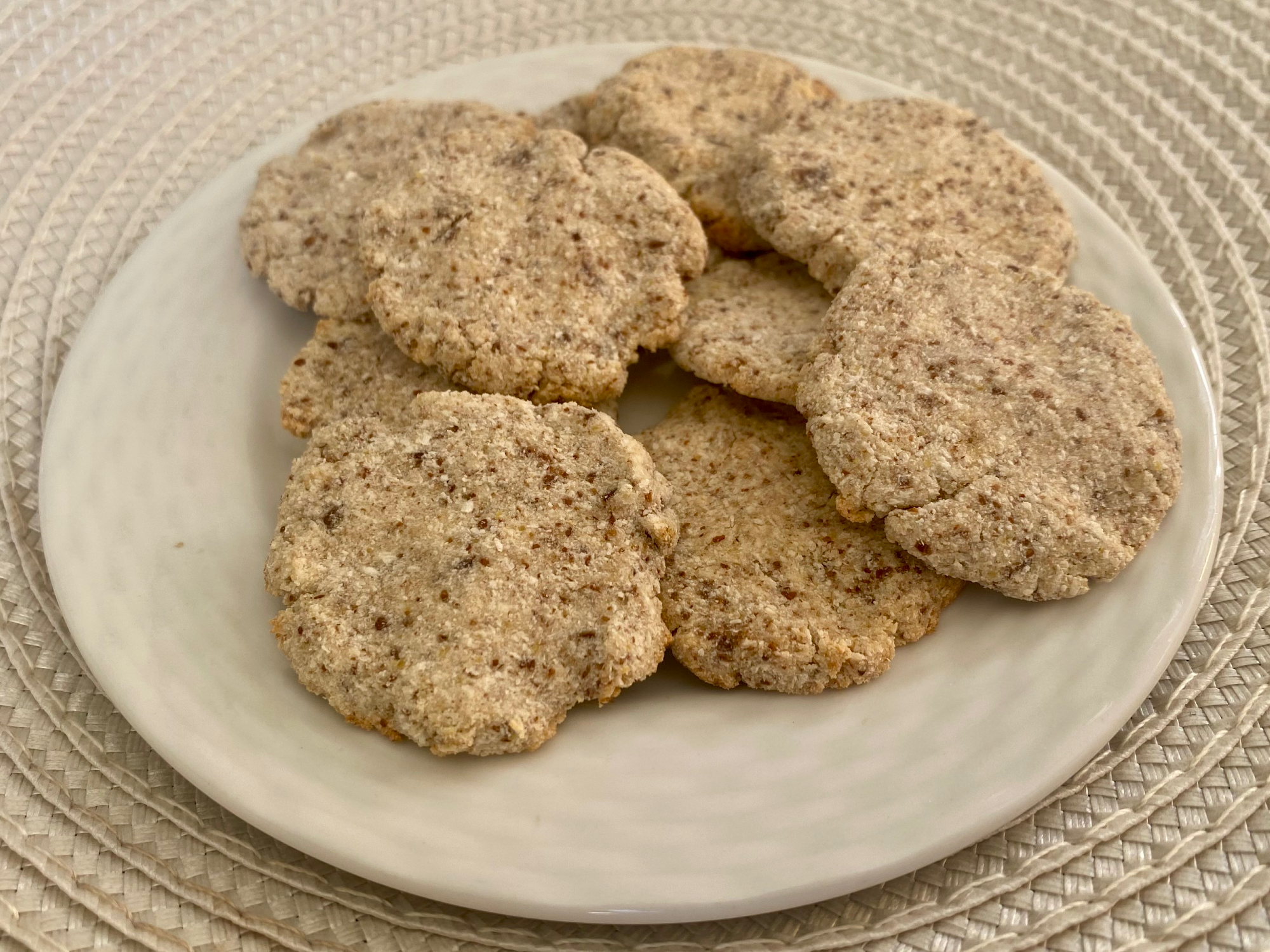 Galletas de banana y coco
