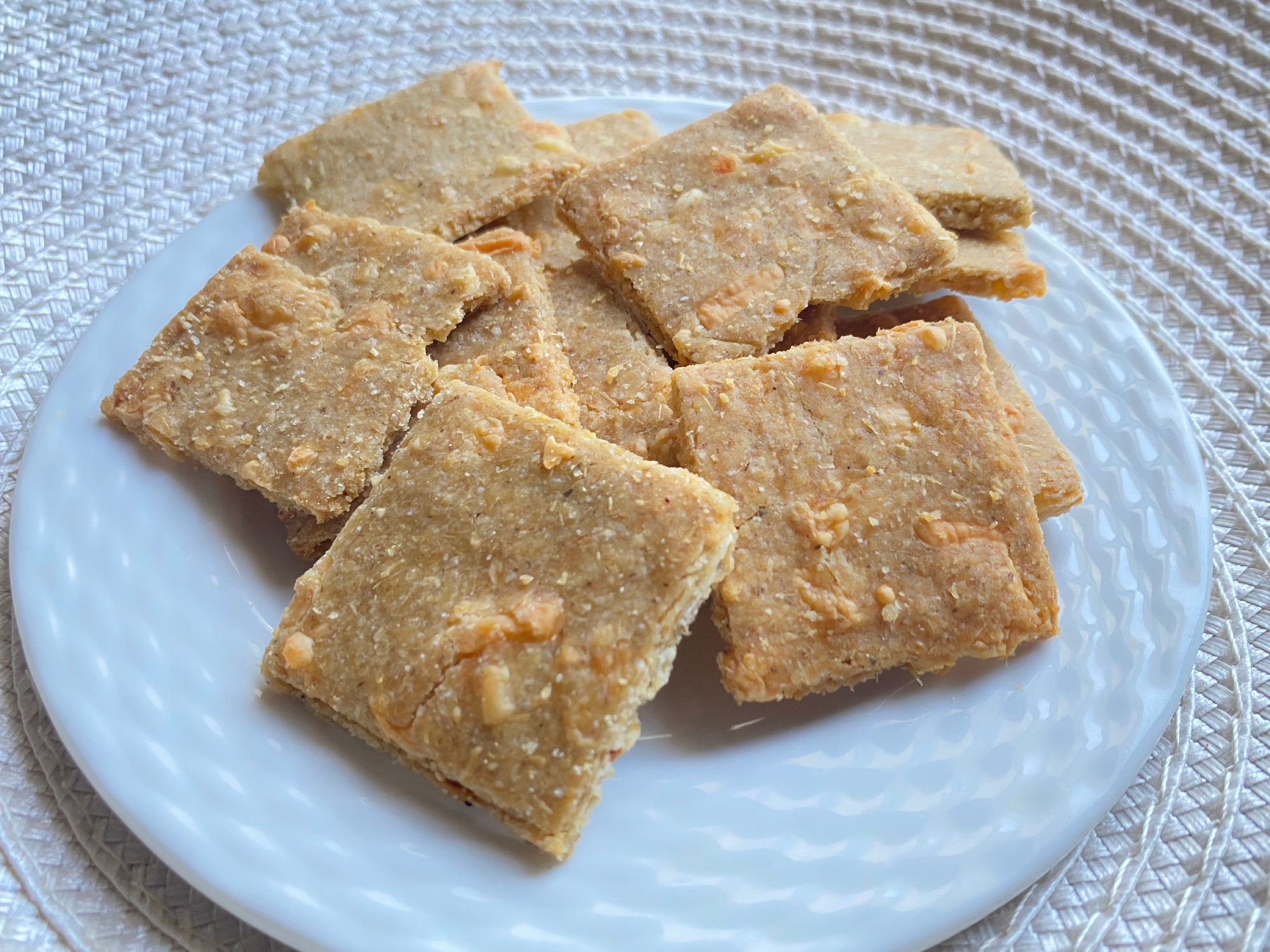 Galletas de avena y queso parmesano