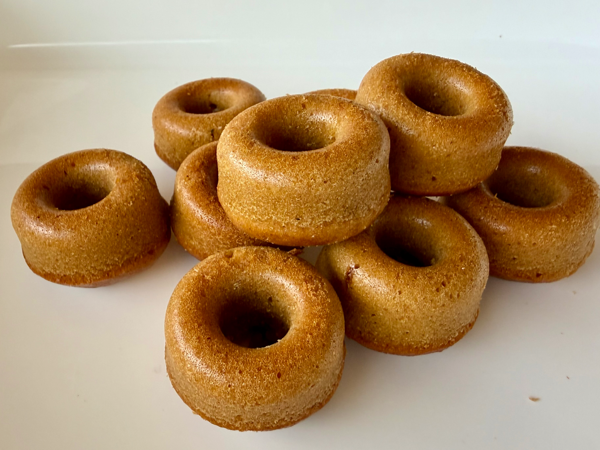 Donitas de naranja y almendra