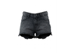 SHORT TIRO ALTO NEGRO GASTADO
