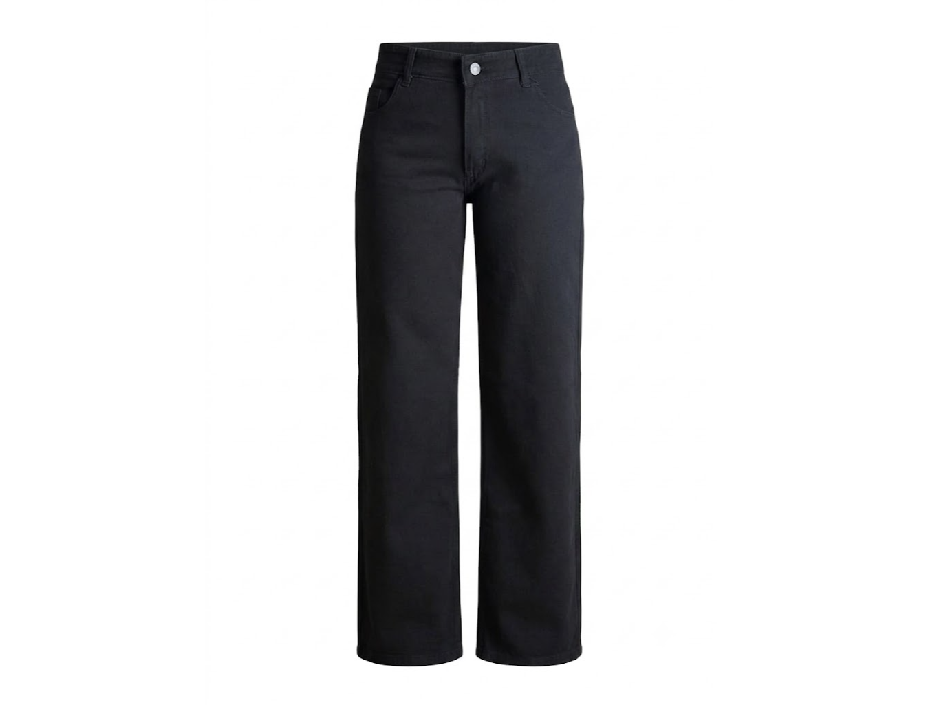 WIDE LEG TIRO MEDIO NEGRO