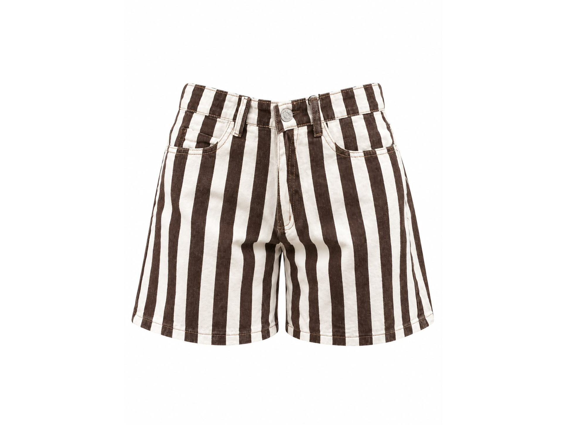 SHORT MOM TIRO MEDIO RAYA CAFE