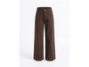 EXTRA WIDE LEG TIRO ALTO CHOCOLATE