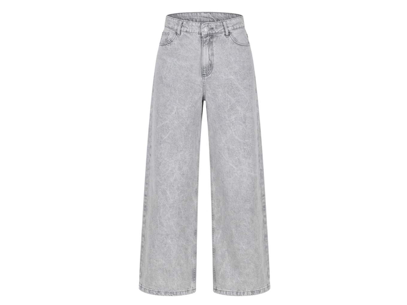 EXTRA WIDE LEG TIRO ALTO GRIS