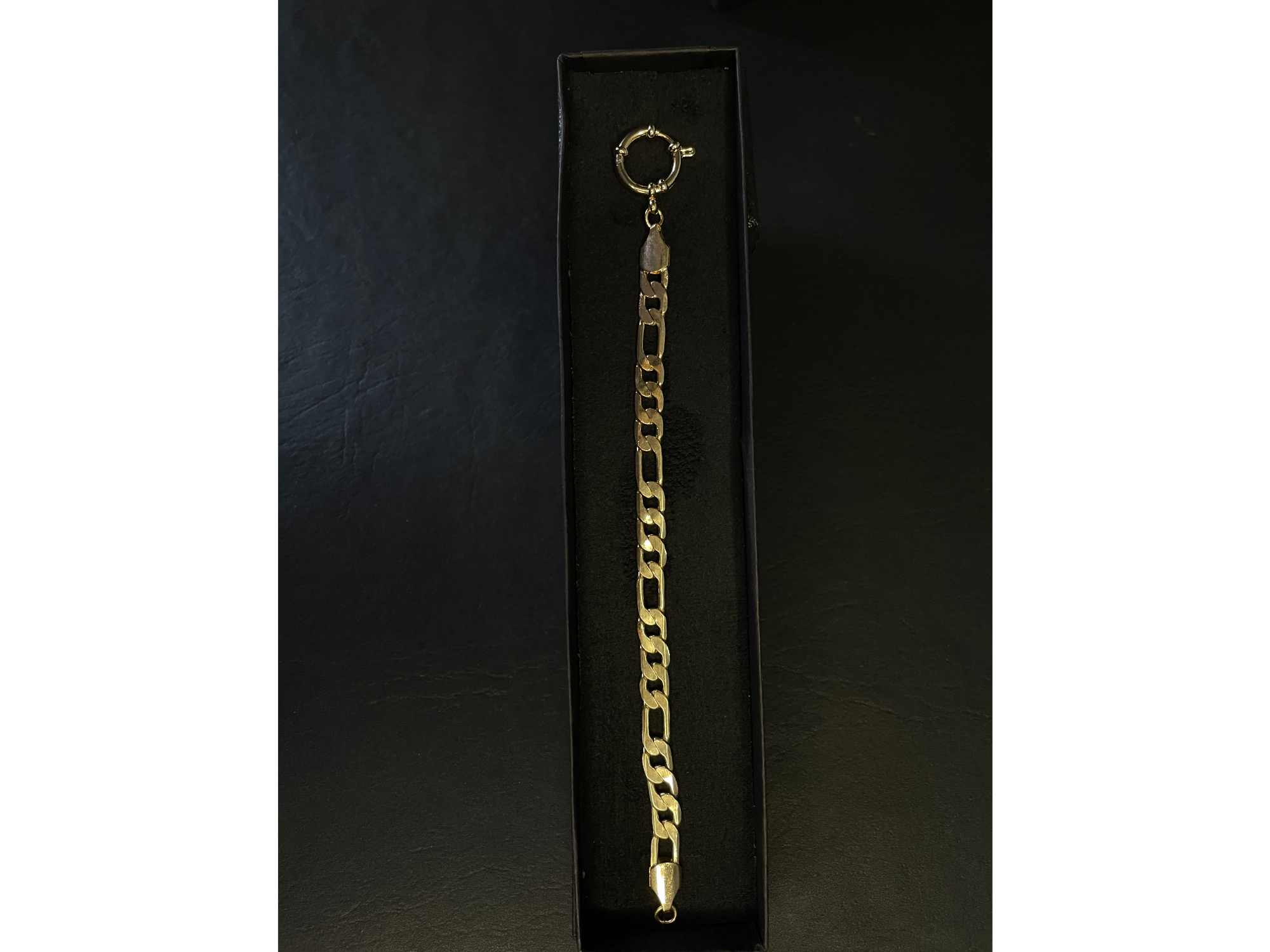 Pulsera Fígaro gruesa