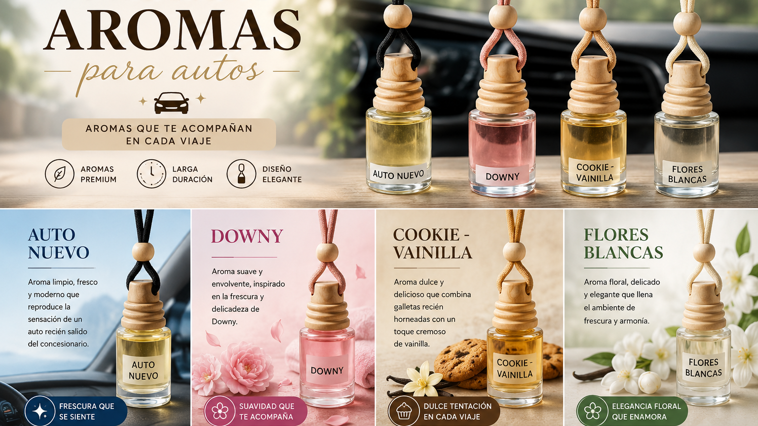 PERFUME PARA AUTOS O PLACARD