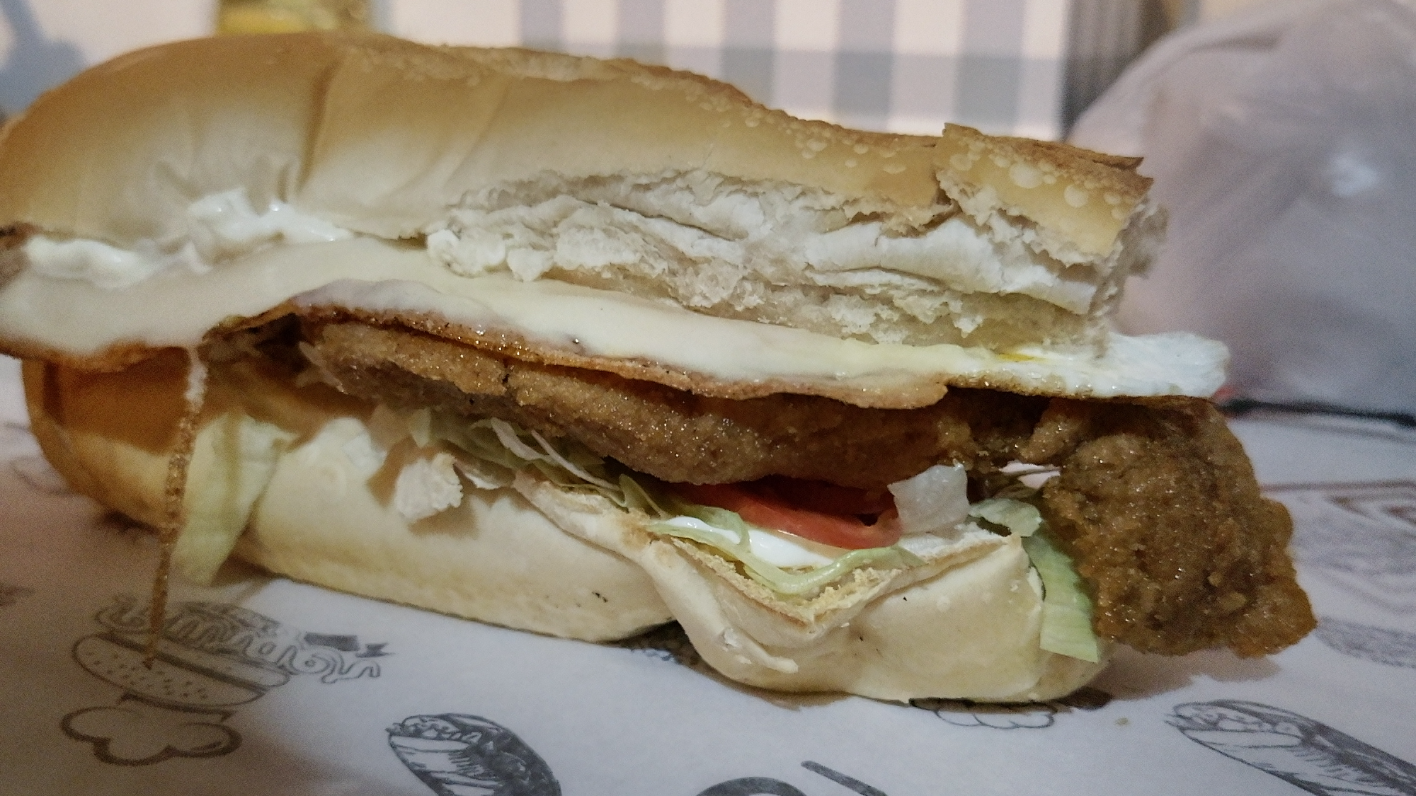 Sandwich milanesa