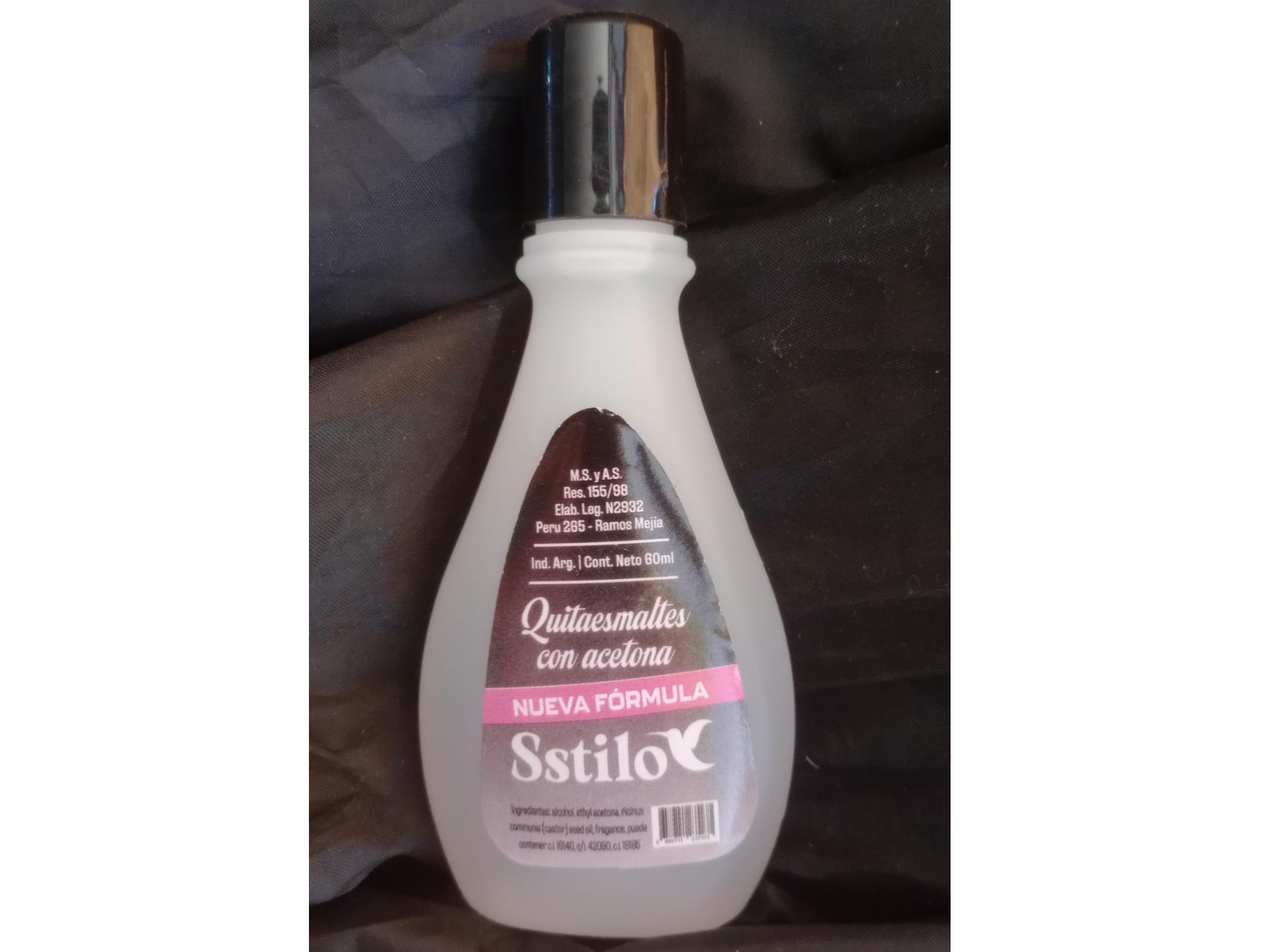 QUITA ESMALTE CHICO 60 ML