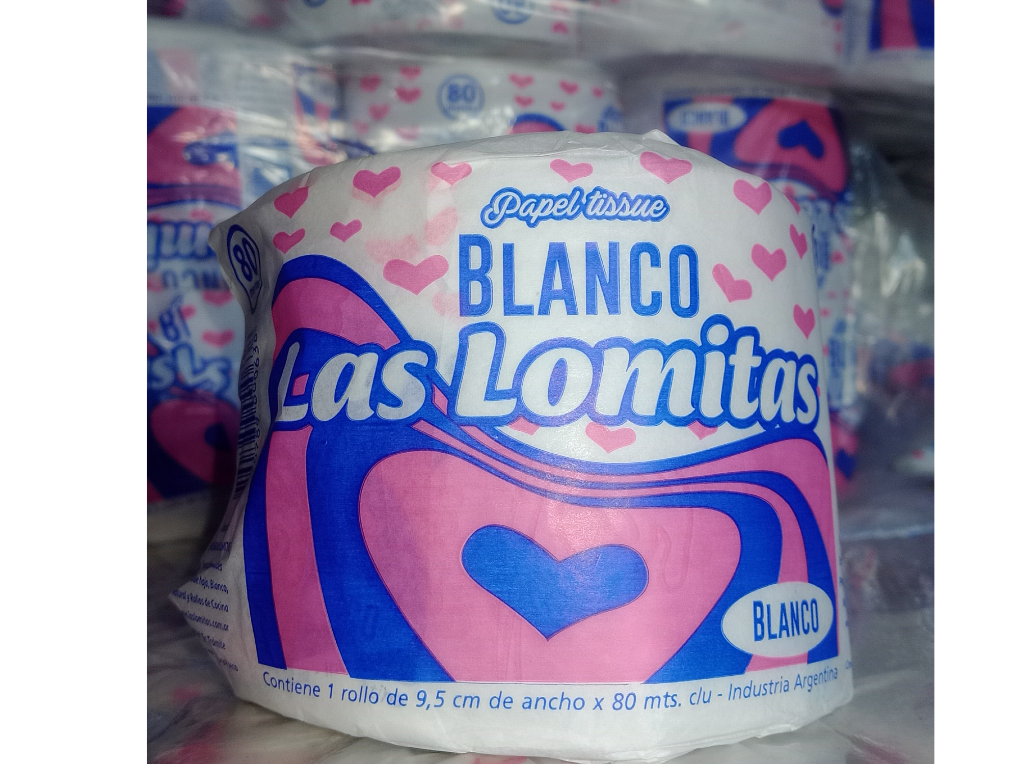 PAPEL HIGIÉNICO BLANCO ENVUELTO 48x80