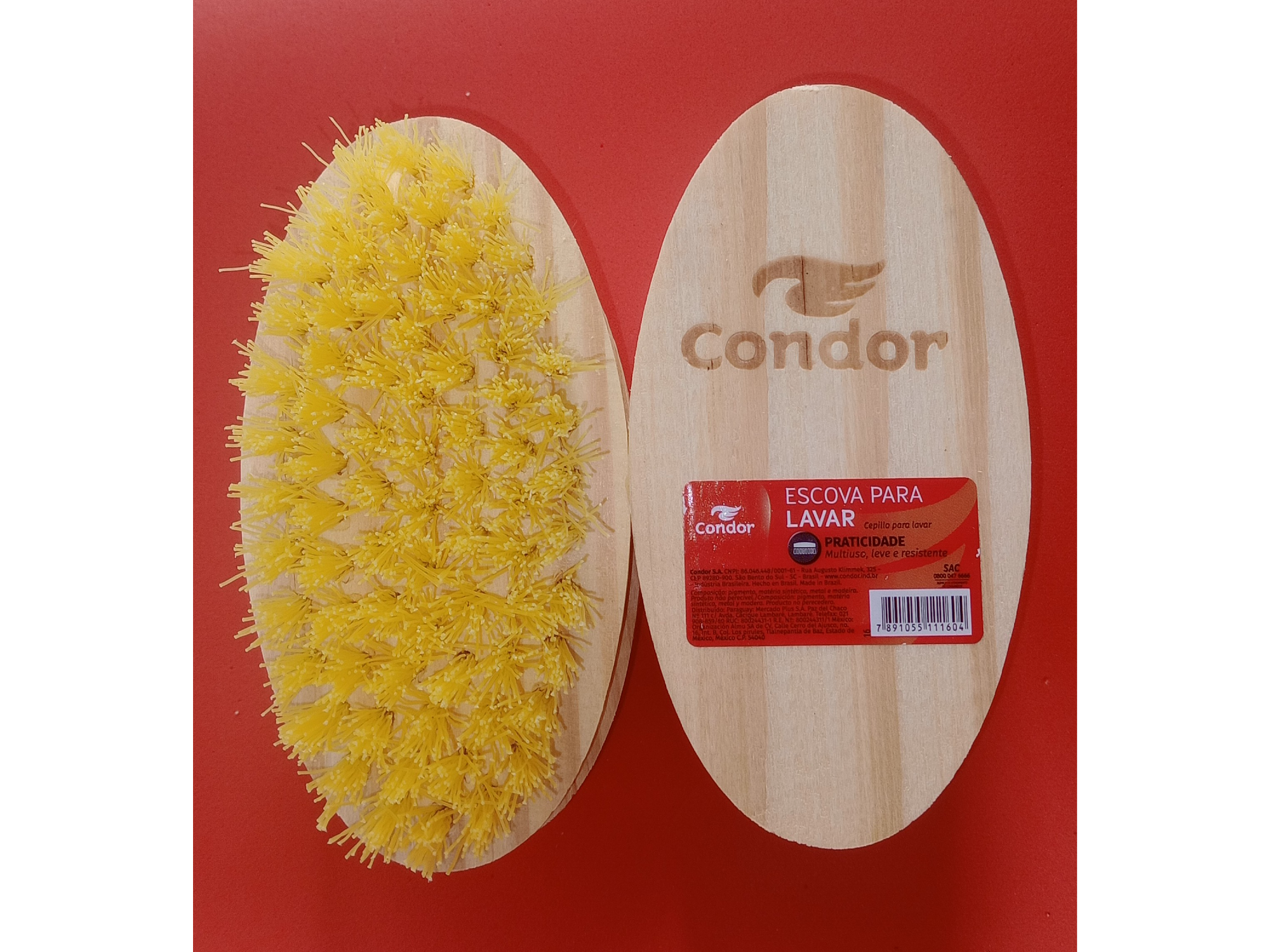 Cepillo lava ropa oval CONDOR