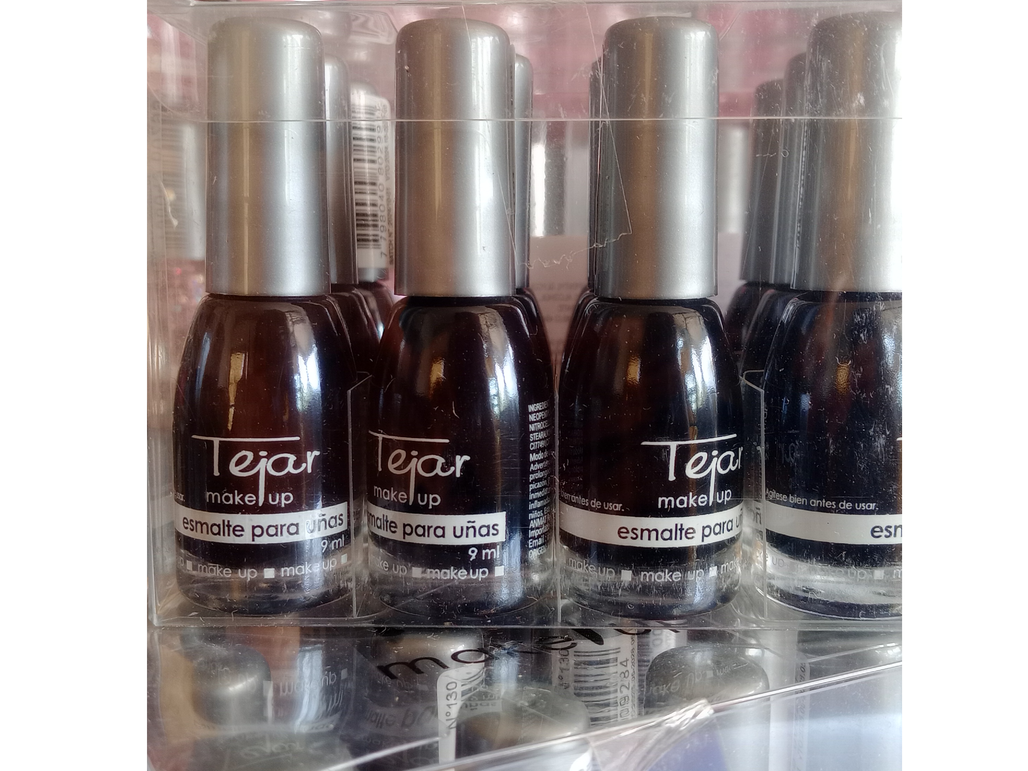 ESMALTE  x 12  "Tejar" Negro