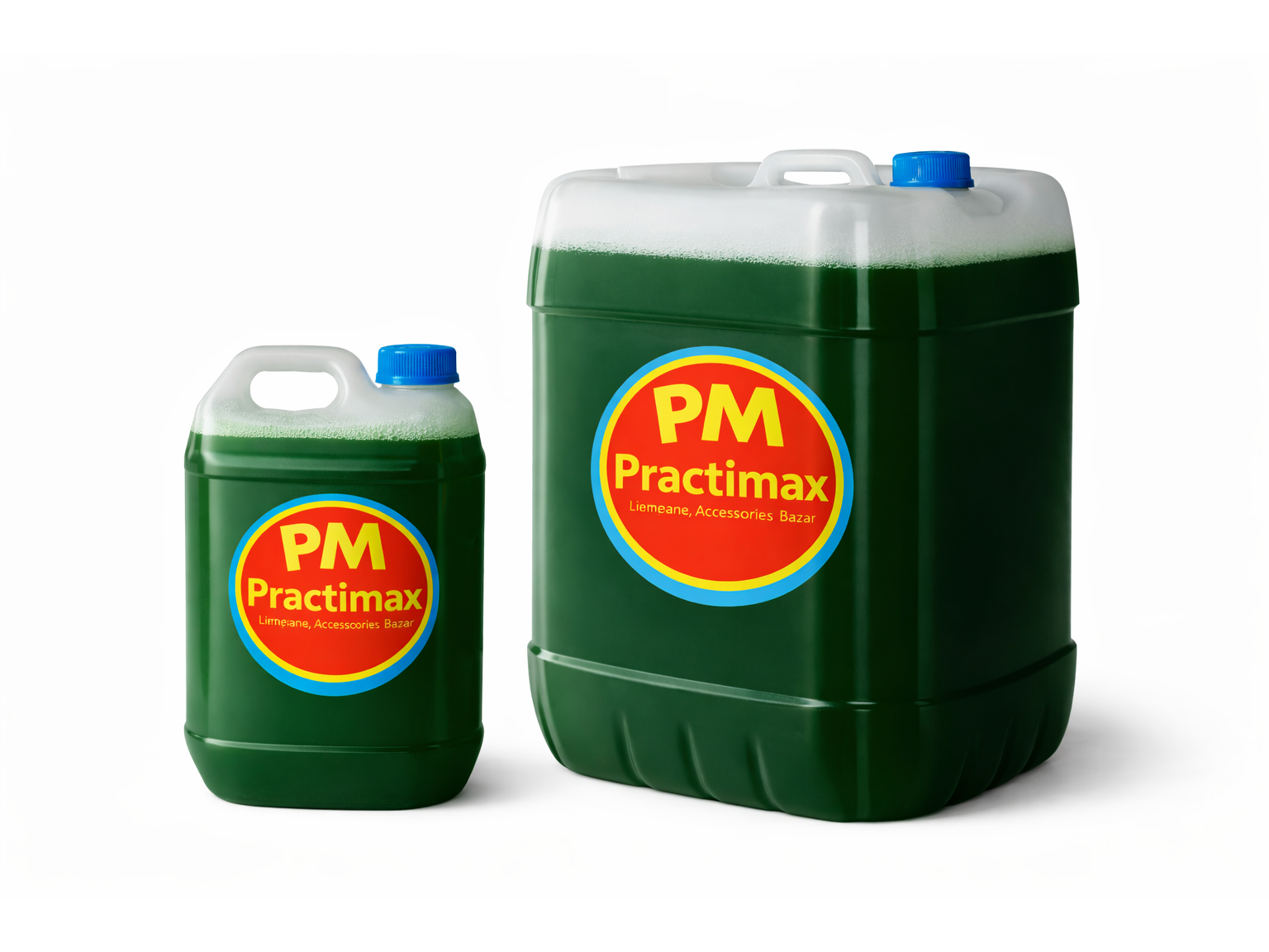 JABÓN LIQ.  VERDE baja espuma tipo Ariel