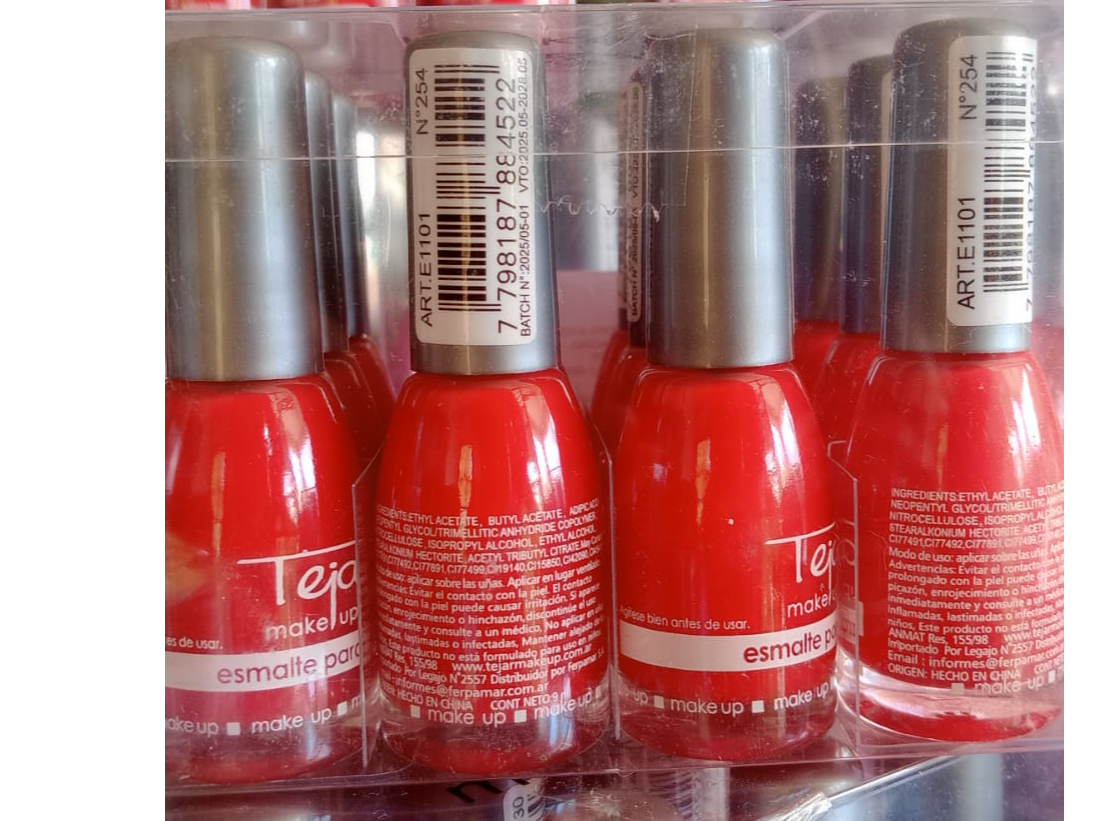 ESMALTE X 12"Tejar" Rojo Pasión