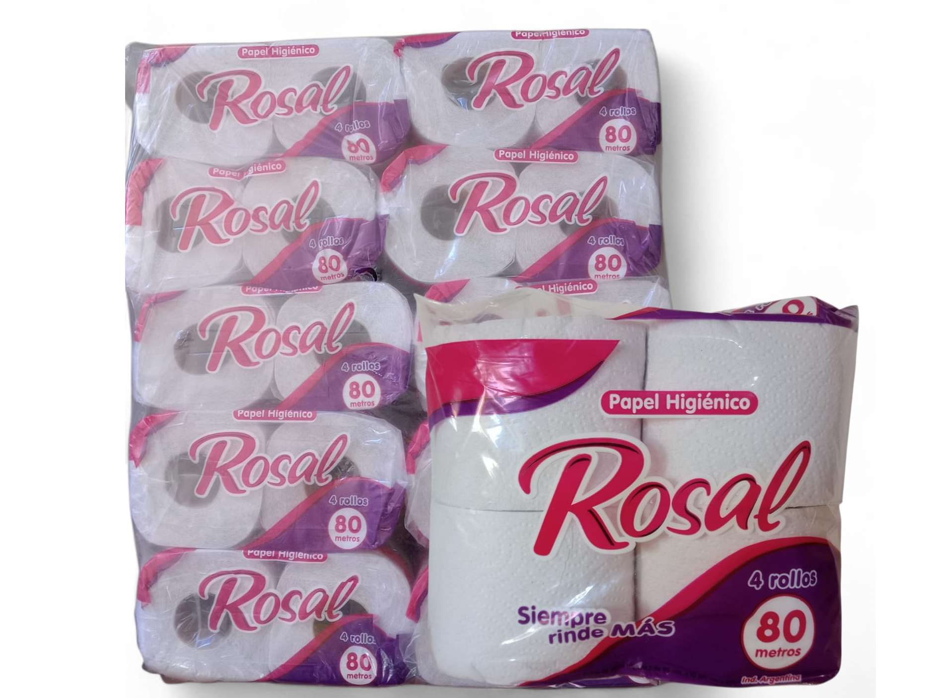 PAPEL HIGIÉNICO 10x4 x80