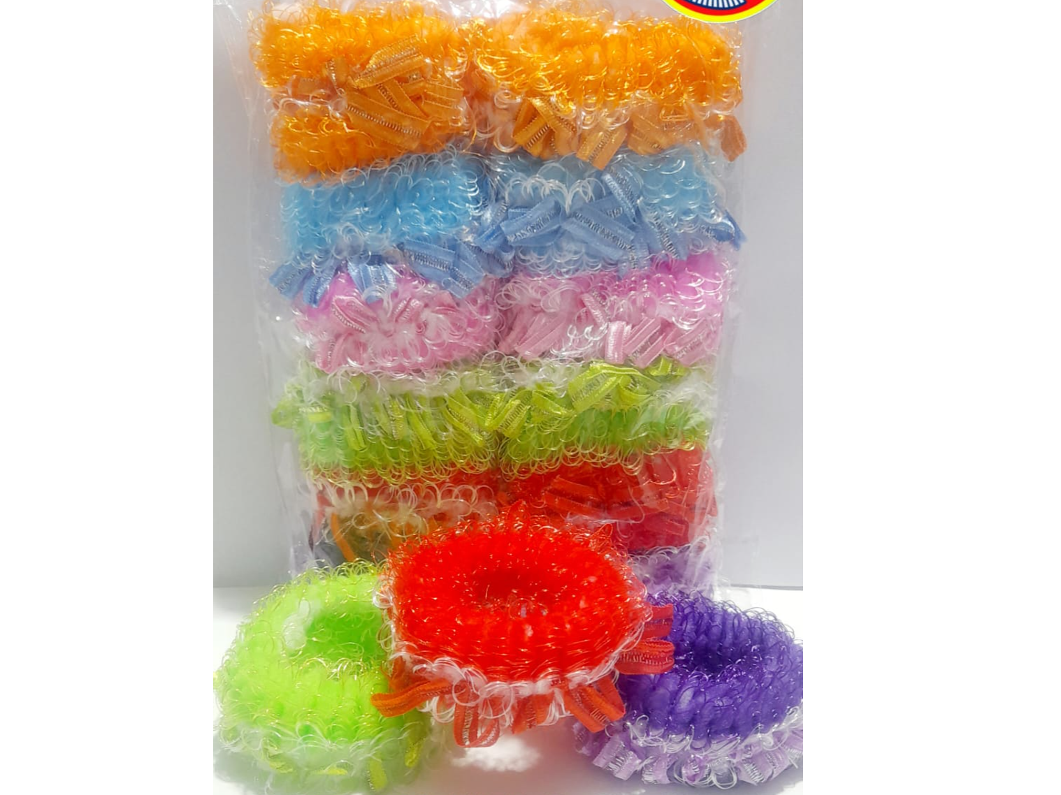 GOMITA GRANDE CON BRILLO  SET X 12