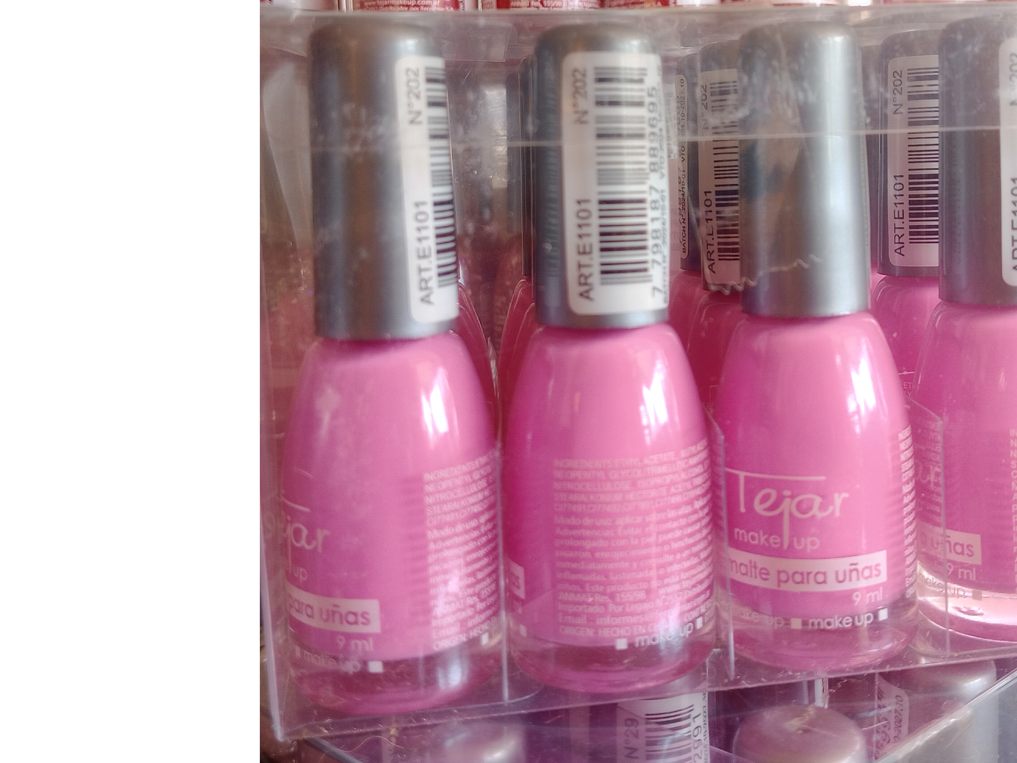 ESMALTE x 12  "Tejar" Rosa claro