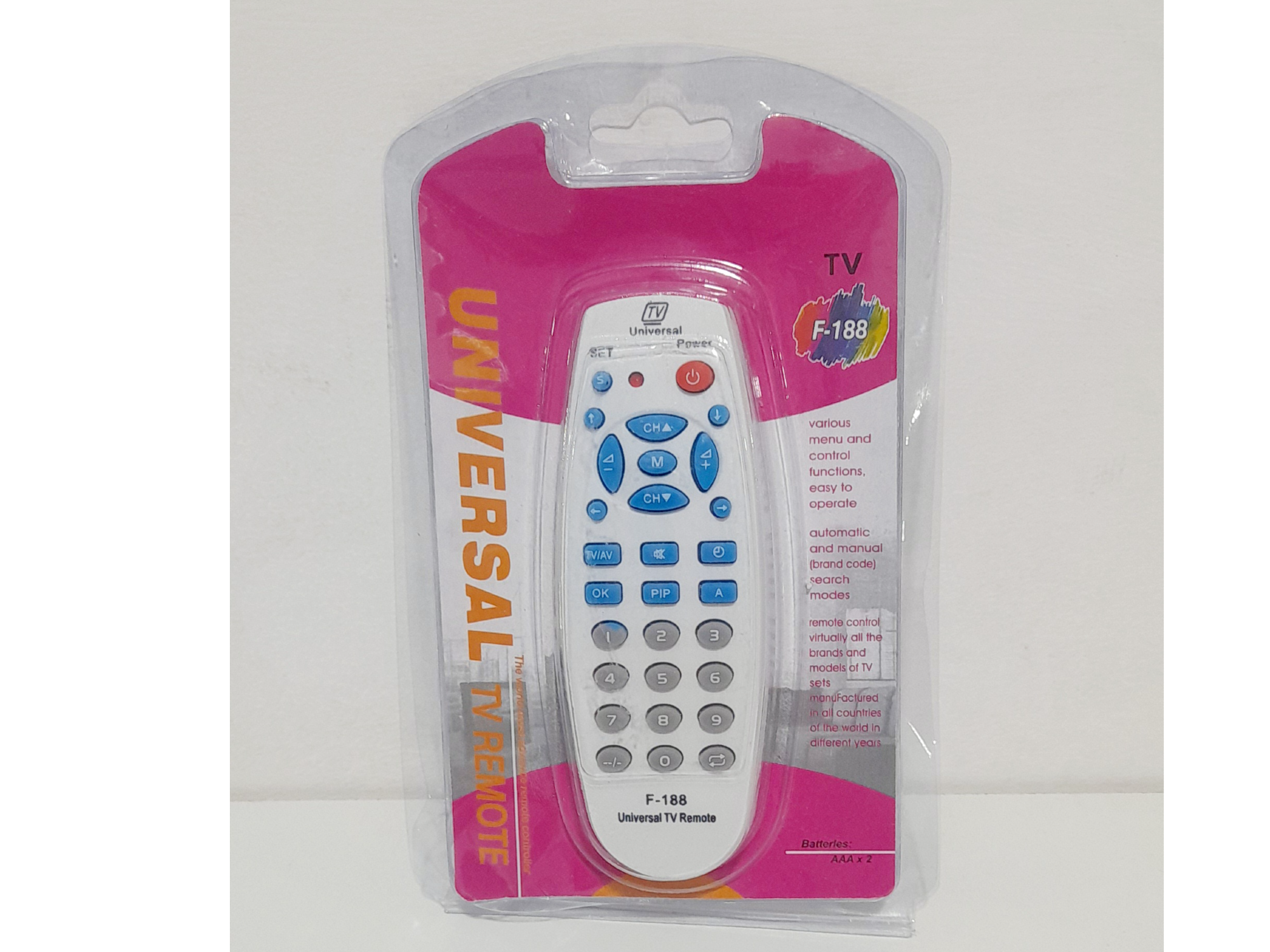 CONTROL UNIVERSAL PARA TV