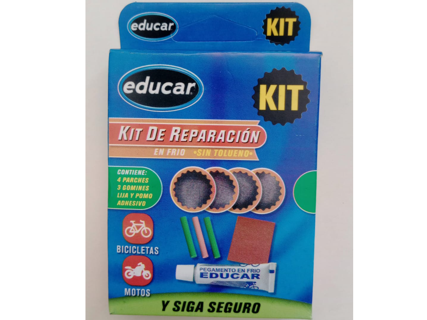 KIT REPARACIÓN BICI Y MOTOS