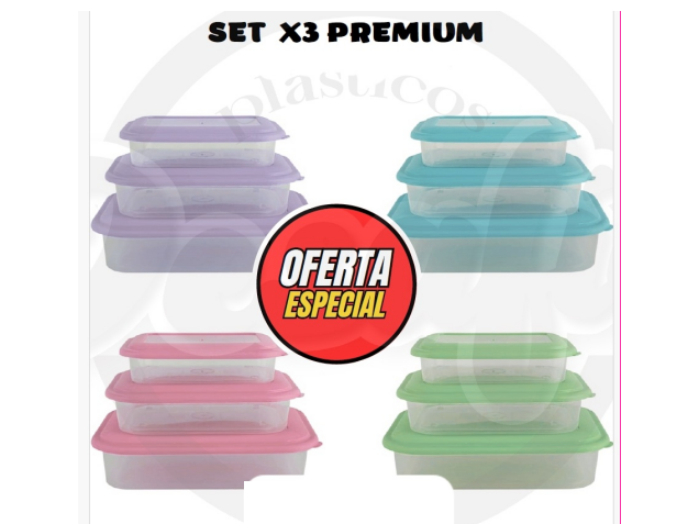 COMBO SET X 3 PREMIUM