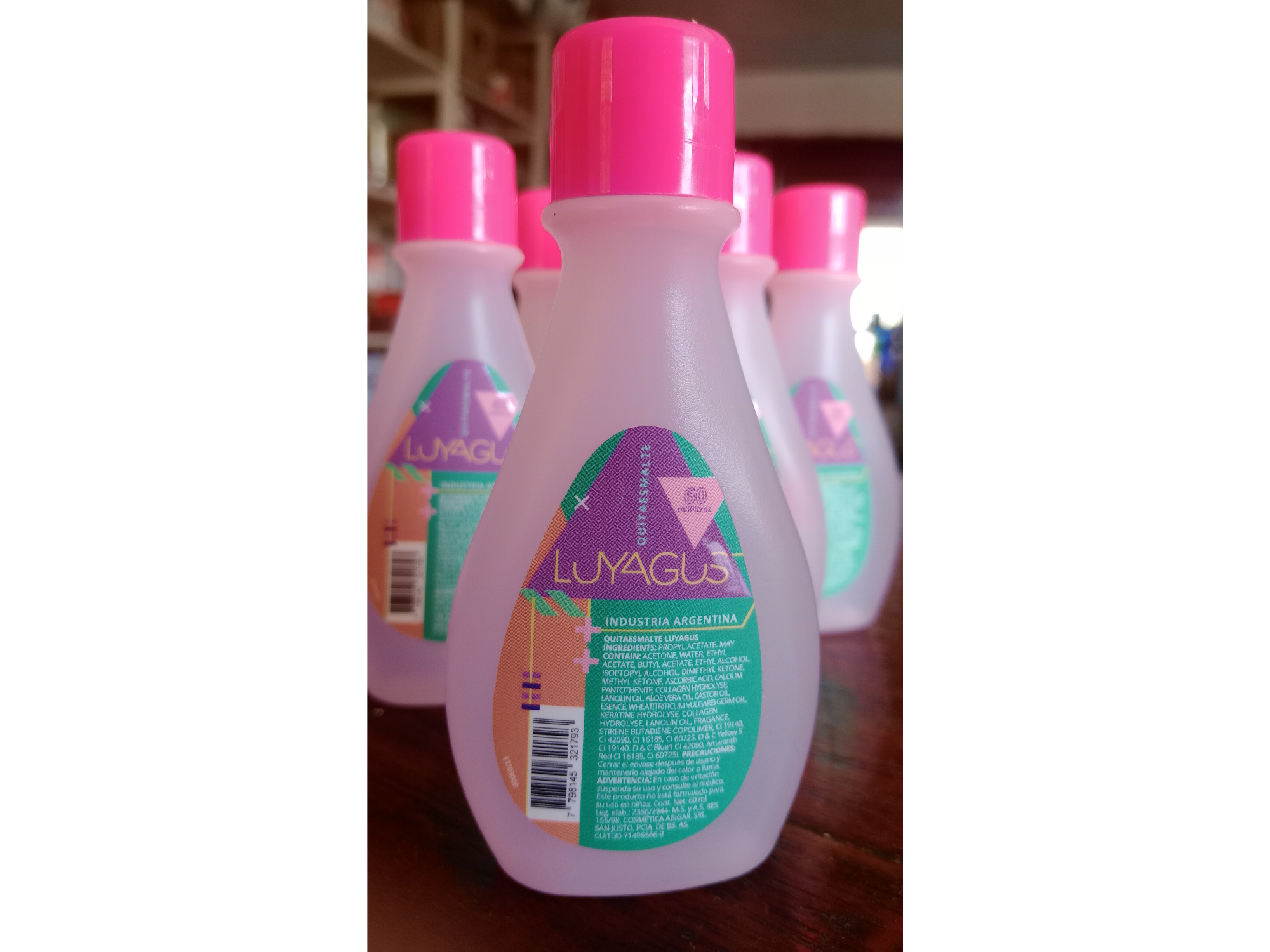 QUITA ESMALTE CHICO 60 ML