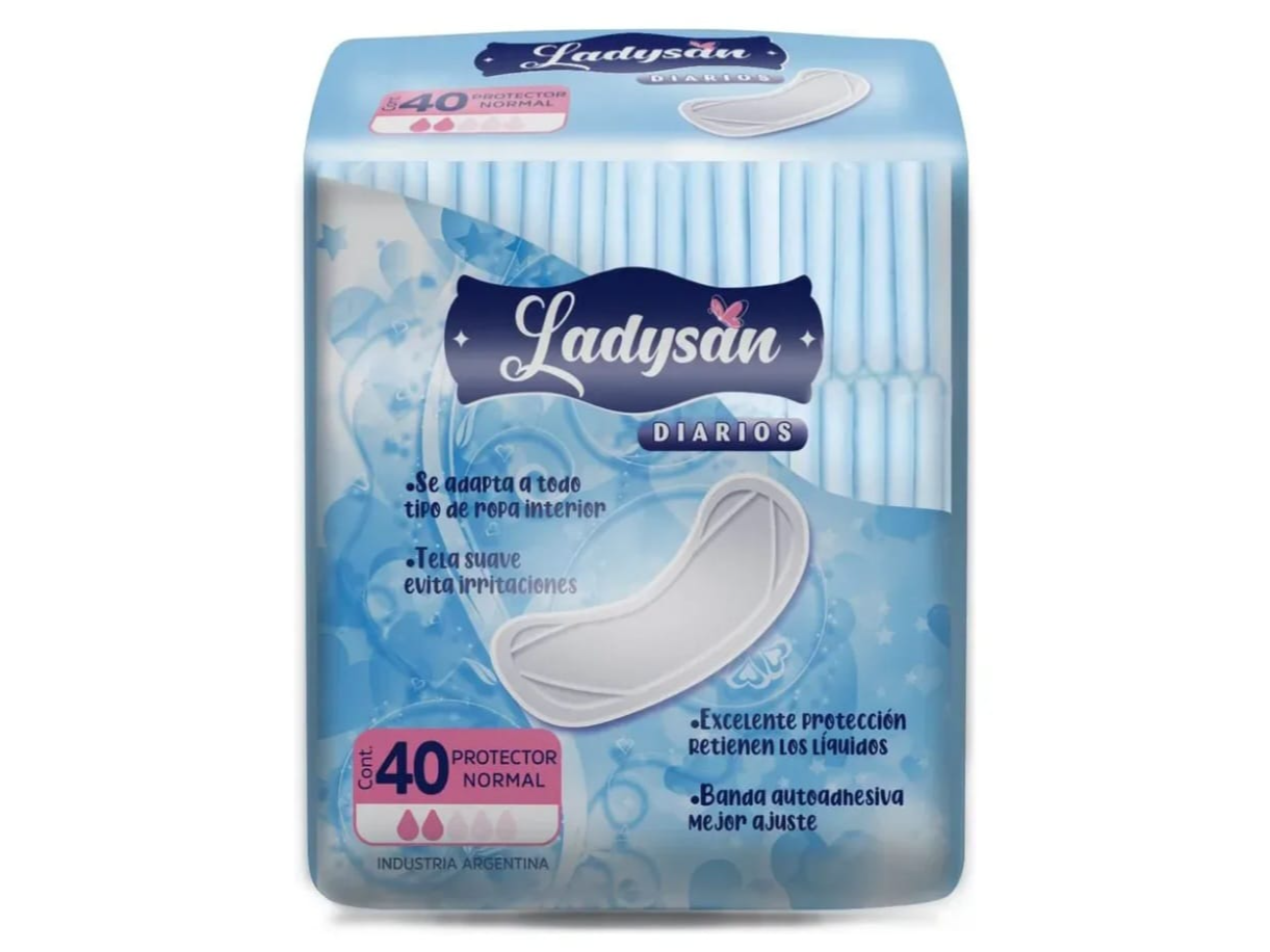 PROTECTOR DIARIO LADYSAN X 40