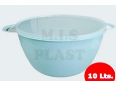 SÚPER BOWLS MANIJA Y TAPA 10 LTS