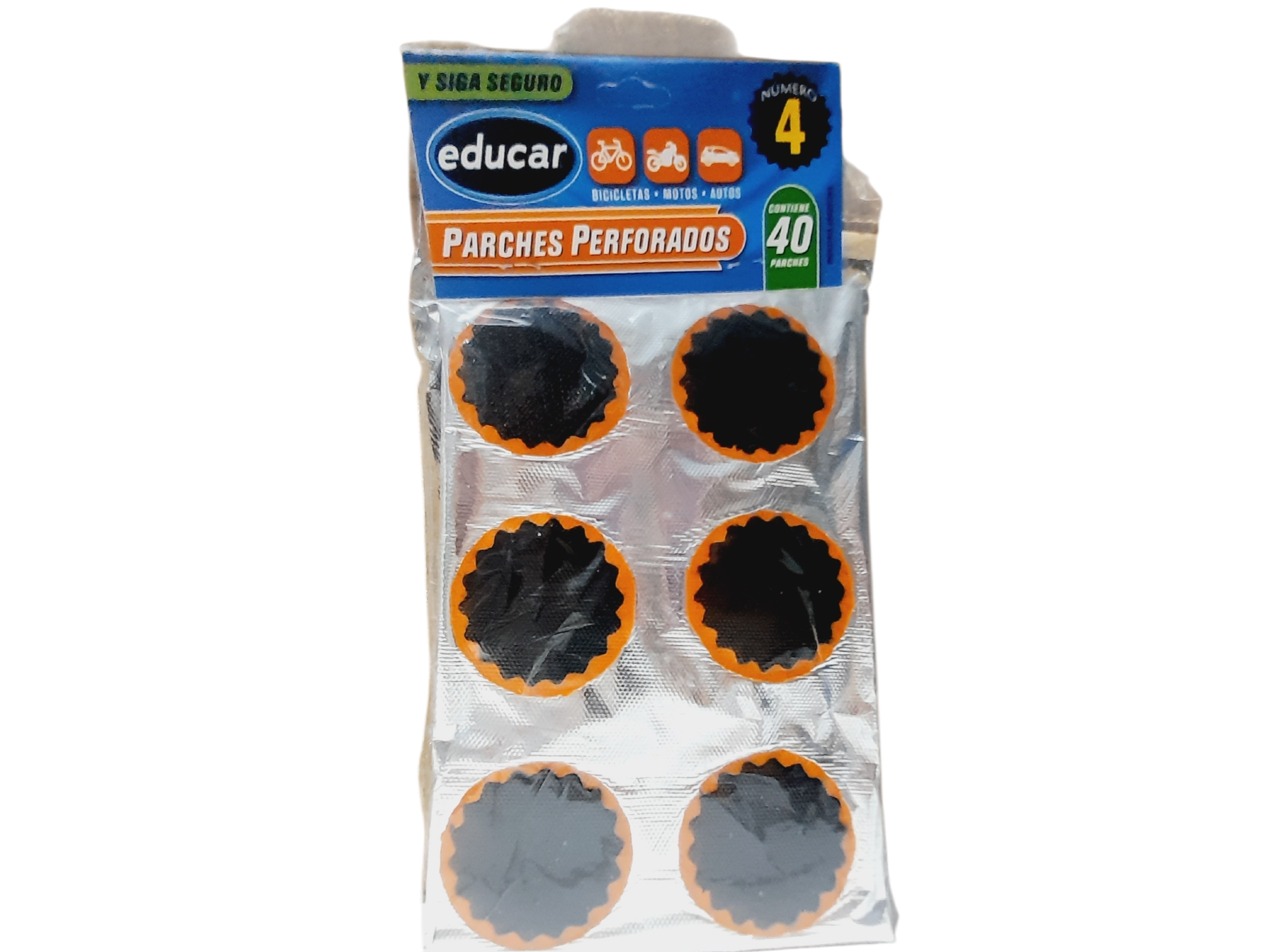 PARCHE N° 4  CONTIENE  40 PARCHES