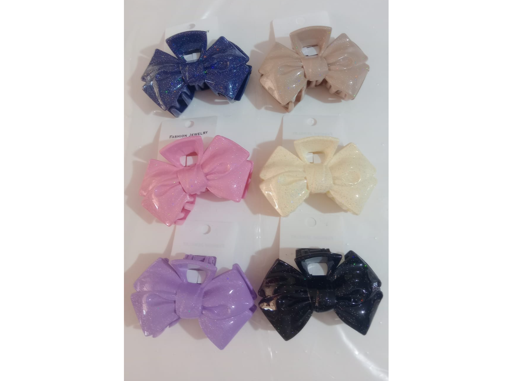 BROCHE PARA PELO MOÑO CON BRILLITO