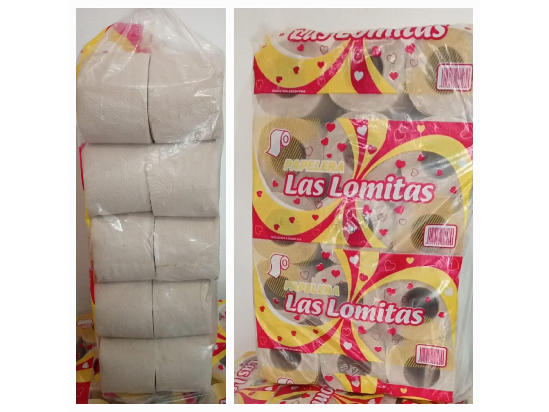 PAPEL HIG. NATURAL DESNUDO 30X 30 M