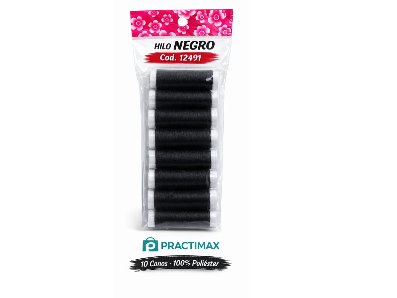 HILO DE COSER X 10 NEGRO