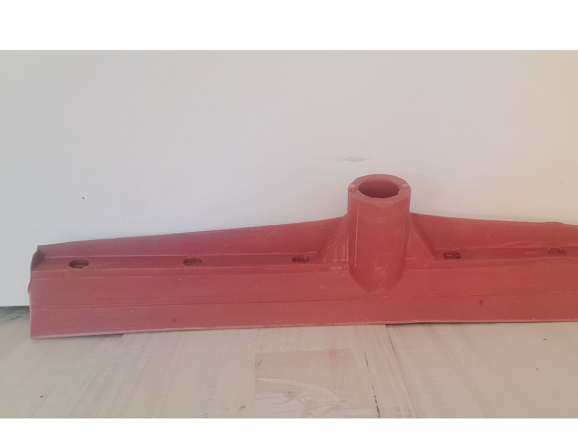 Secador todo goma rojo 40 cm