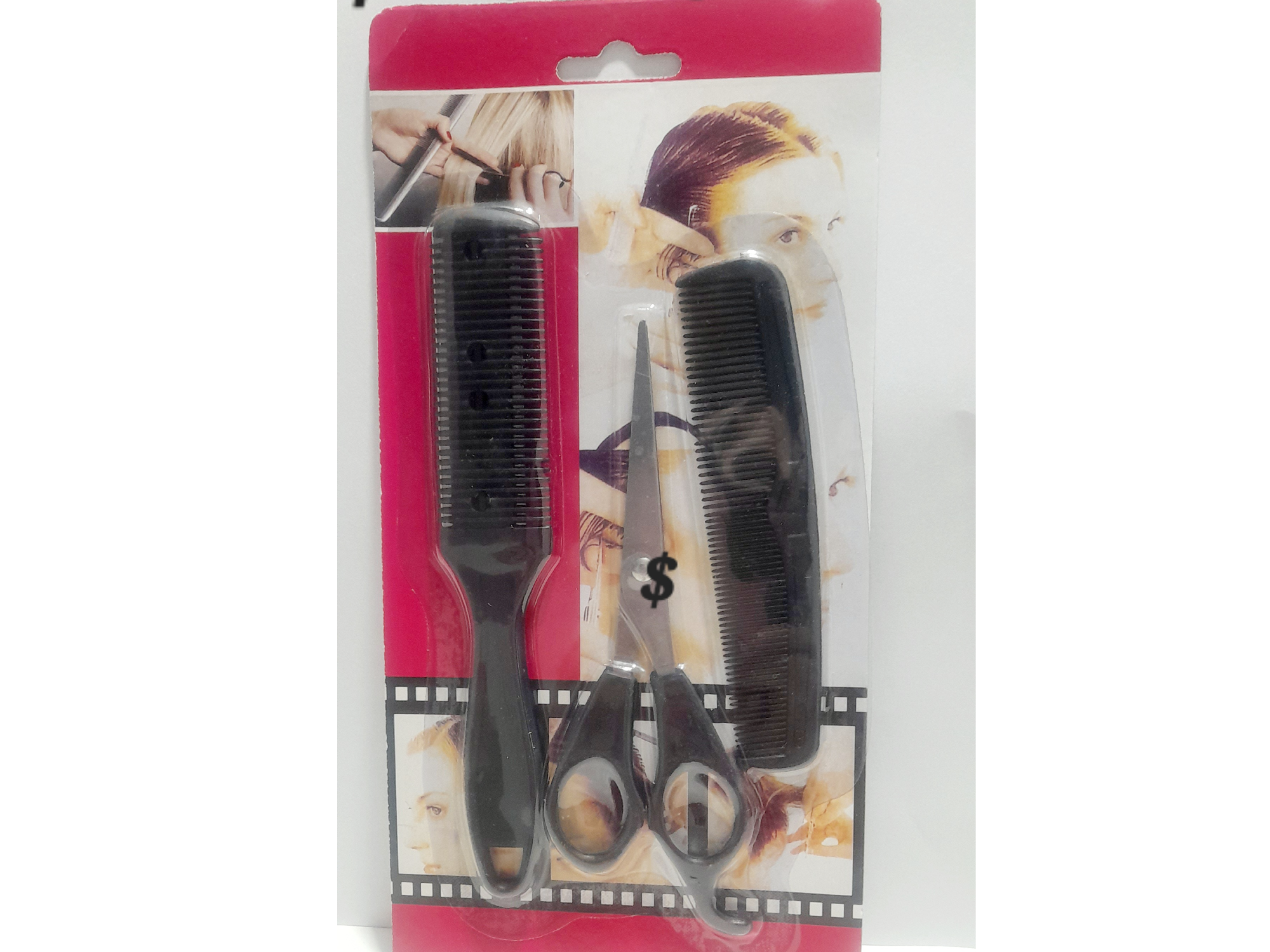 SET DE PELUQUERO CON PEINE CORTANTE