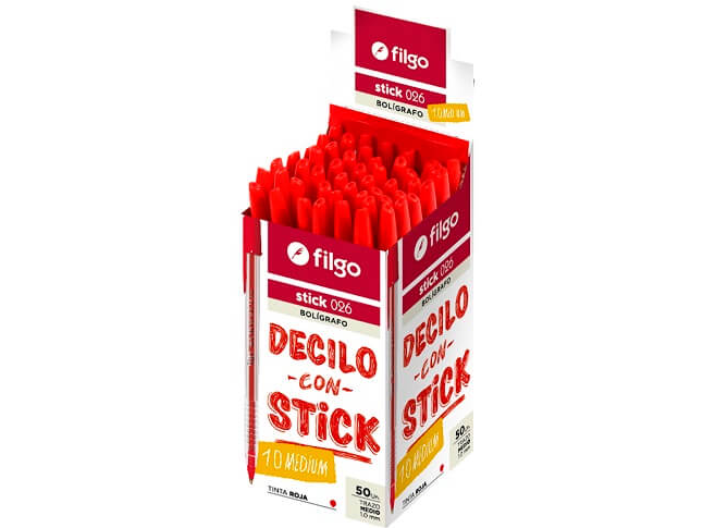BOLIGRAFO “FILGO” ROJO