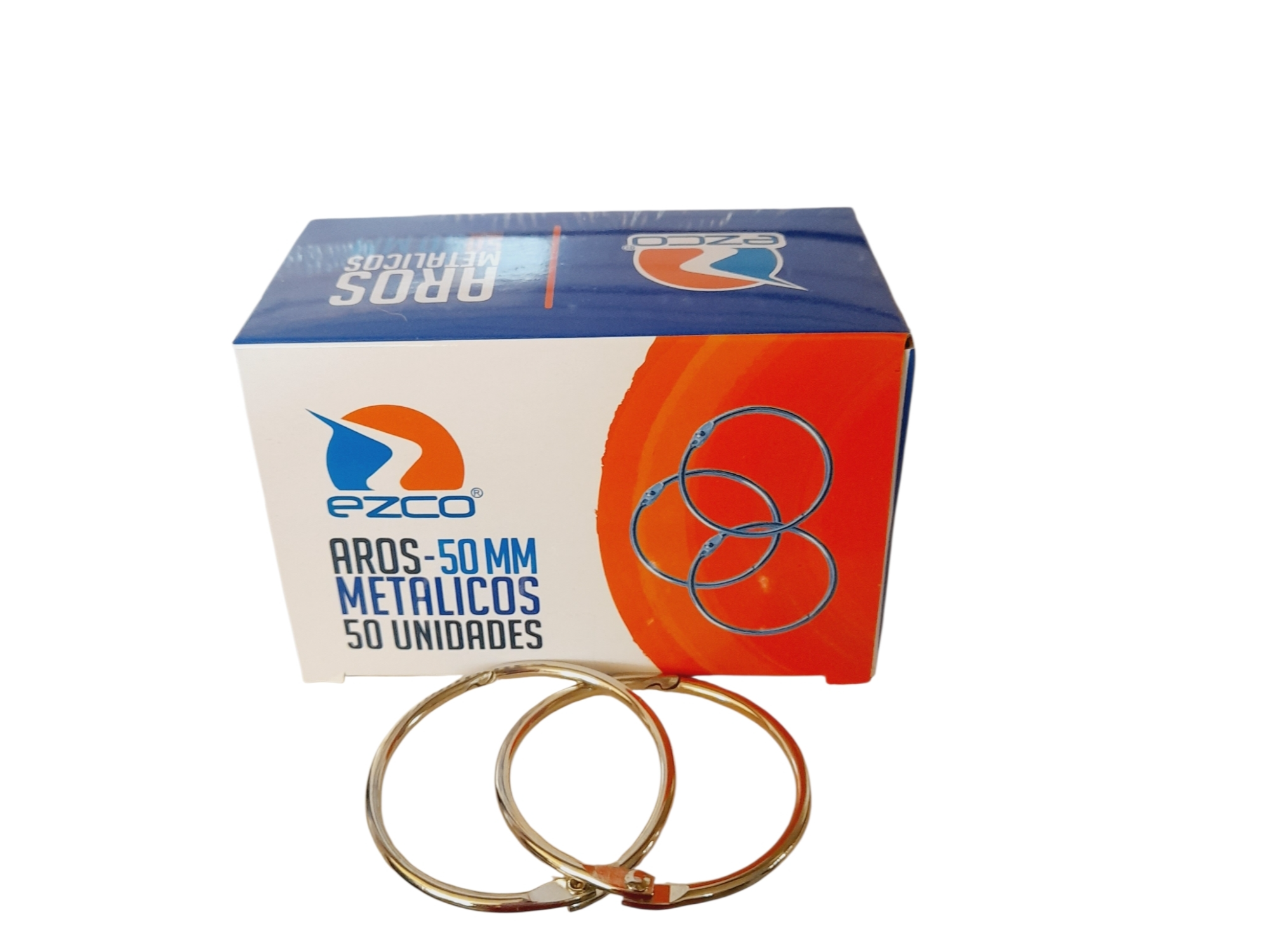 AROS METÁLICOS PARA CARPETA  50 MM