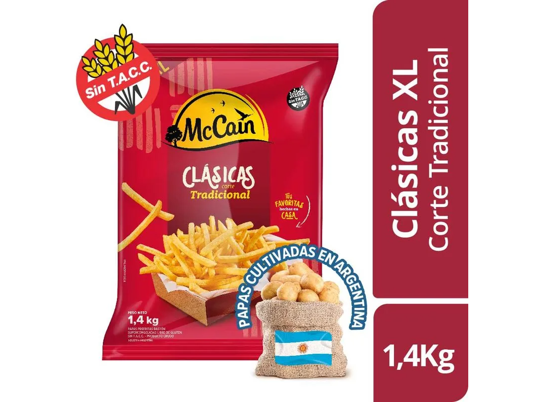 Papas Mc Cain Corte Tradicional 1400 Gr