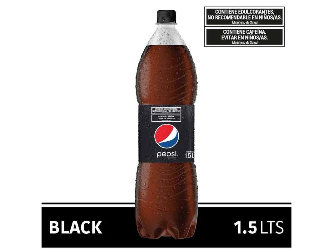 Gaseosa Pepsi Black 1.5lt