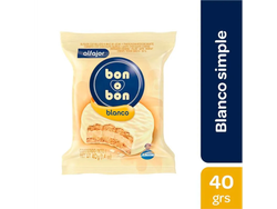 Alfajores Bon O Bon Blancos 40 Gr