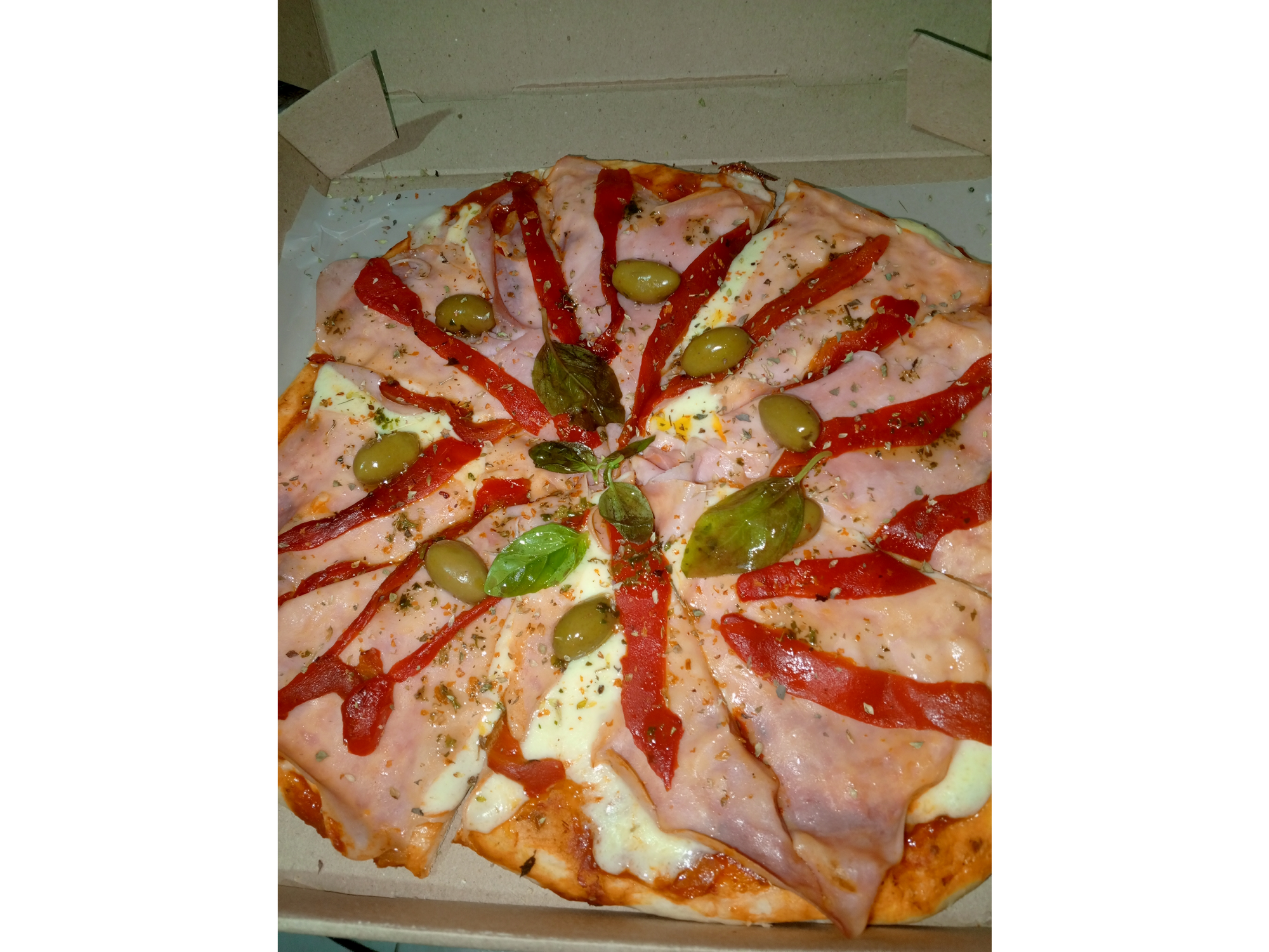 Jamón Mozzarella y Morrón