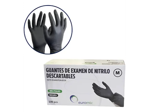 Euromix Guantes de examen Nitrilo x 100