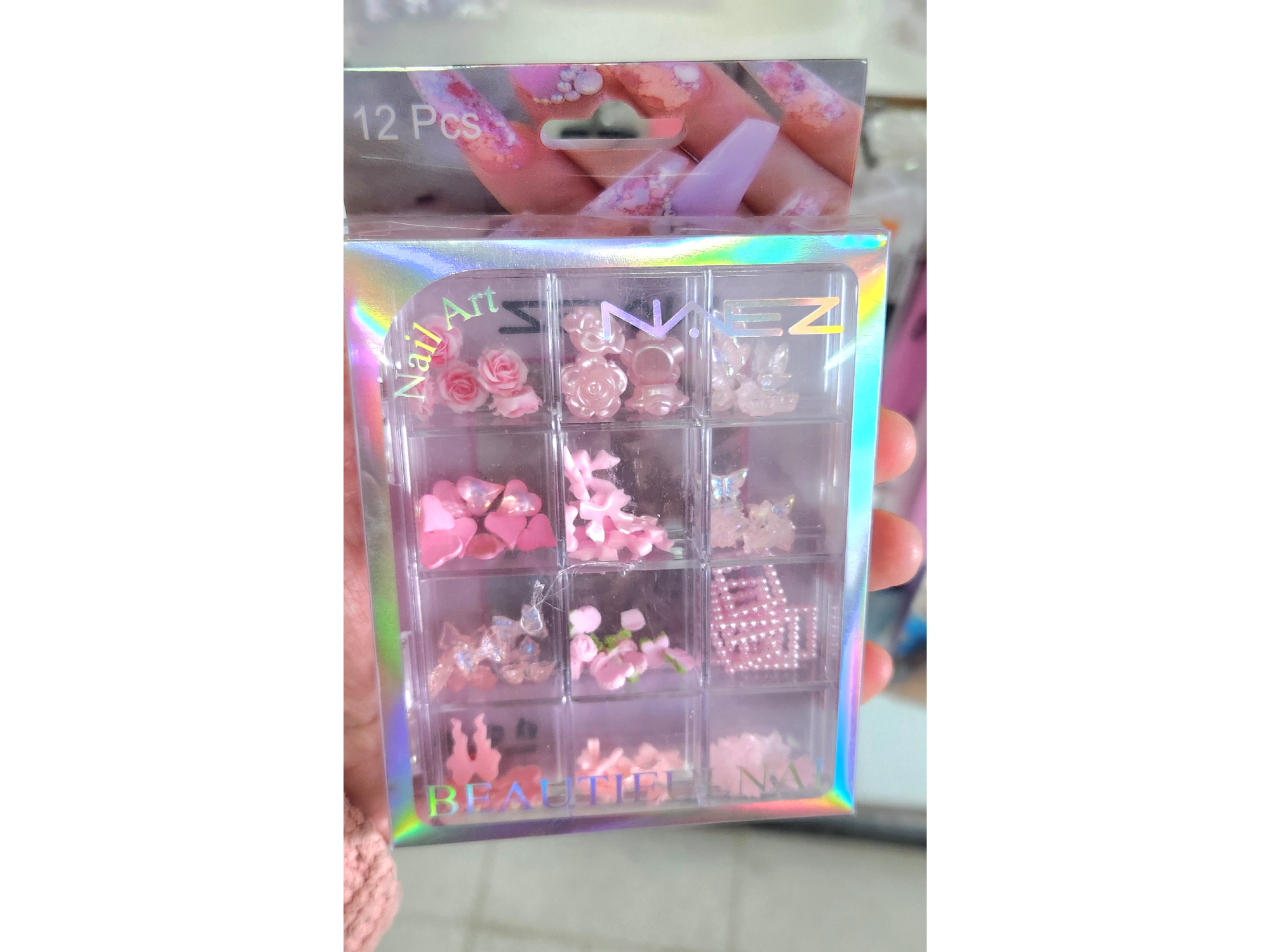 Naez Deco Mix Flor-Formas-Corazon-Mariposas