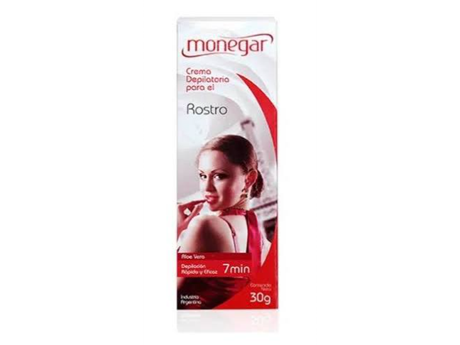 Monegar crema depilatoria rostro x 30 gr