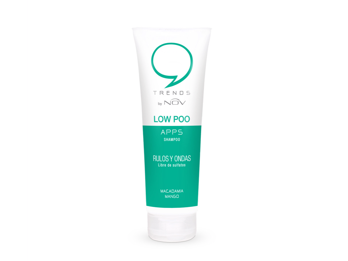 NOV low poo shampoo Rulos y ondas X250ml