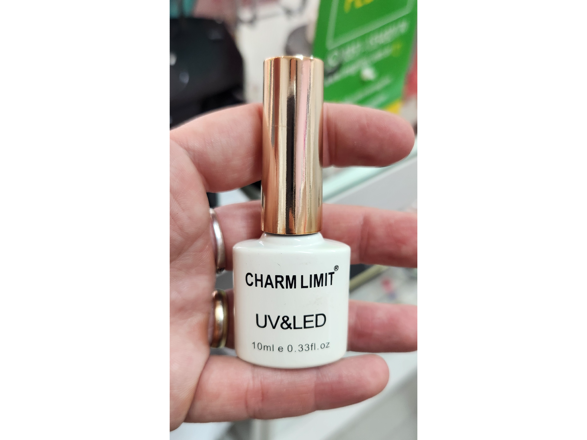 Charm Limit Via Lactea Blanco tapa dorada