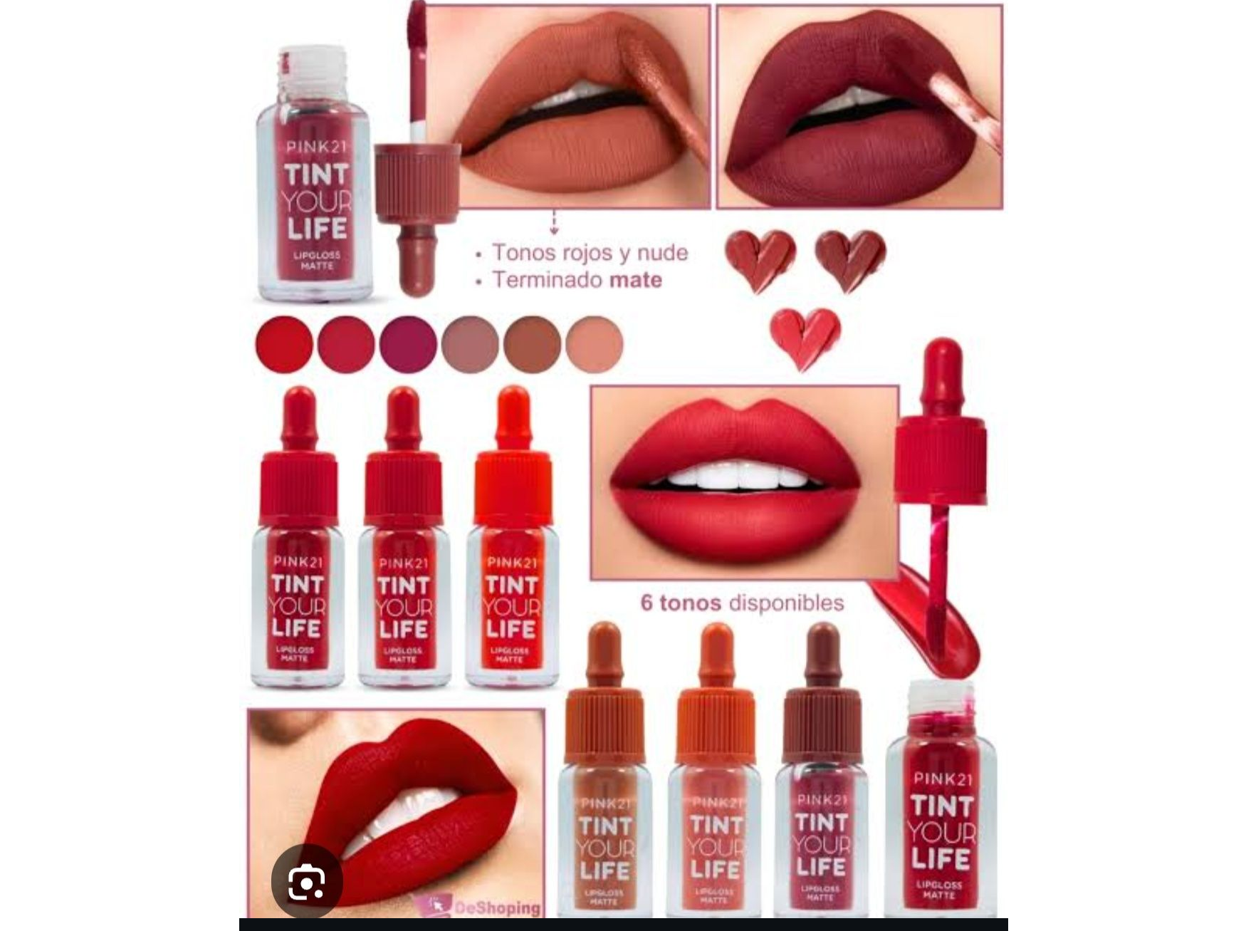 Pink21 Lipgloss Matte