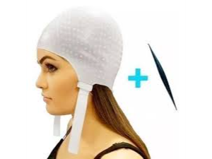 Dompel gorro para mechas + aguja