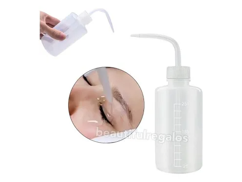 Botella para limpieza de pestañas